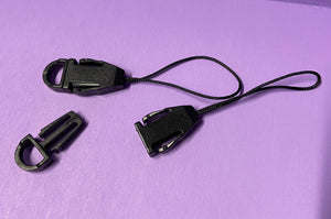 Plastic Connector Clip with String